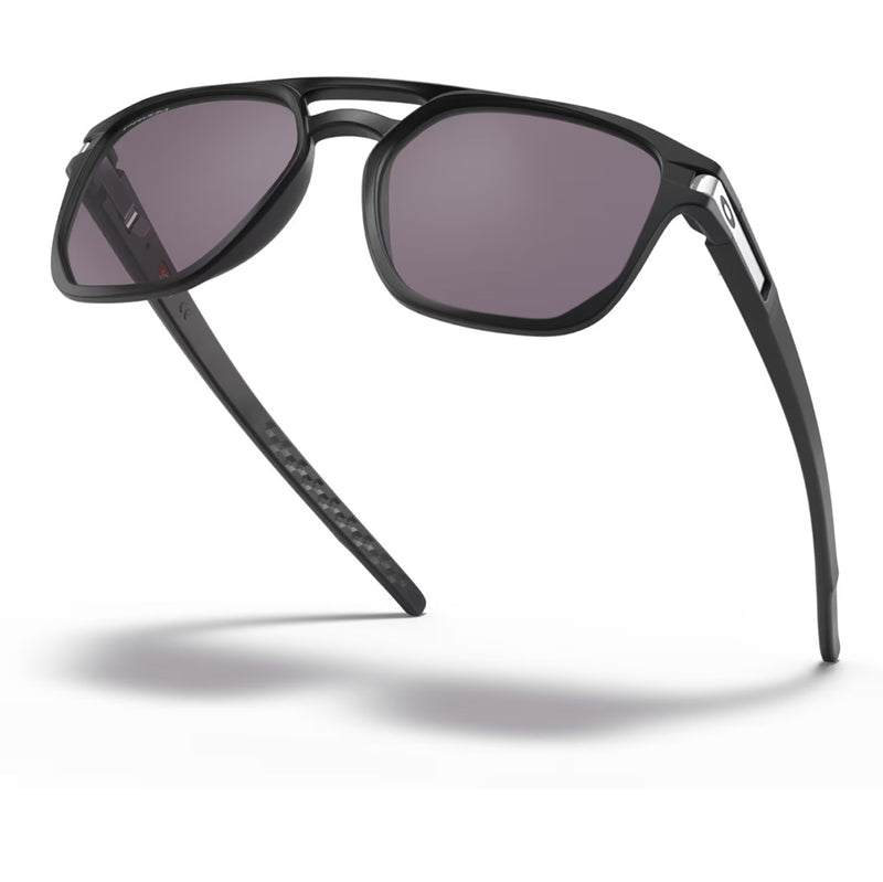 Load image into Gallery viewer, 0OO9436-0154 Oakley Latch Beta Sunglasses Matte Black Frame with PRIZM Grey Lens
