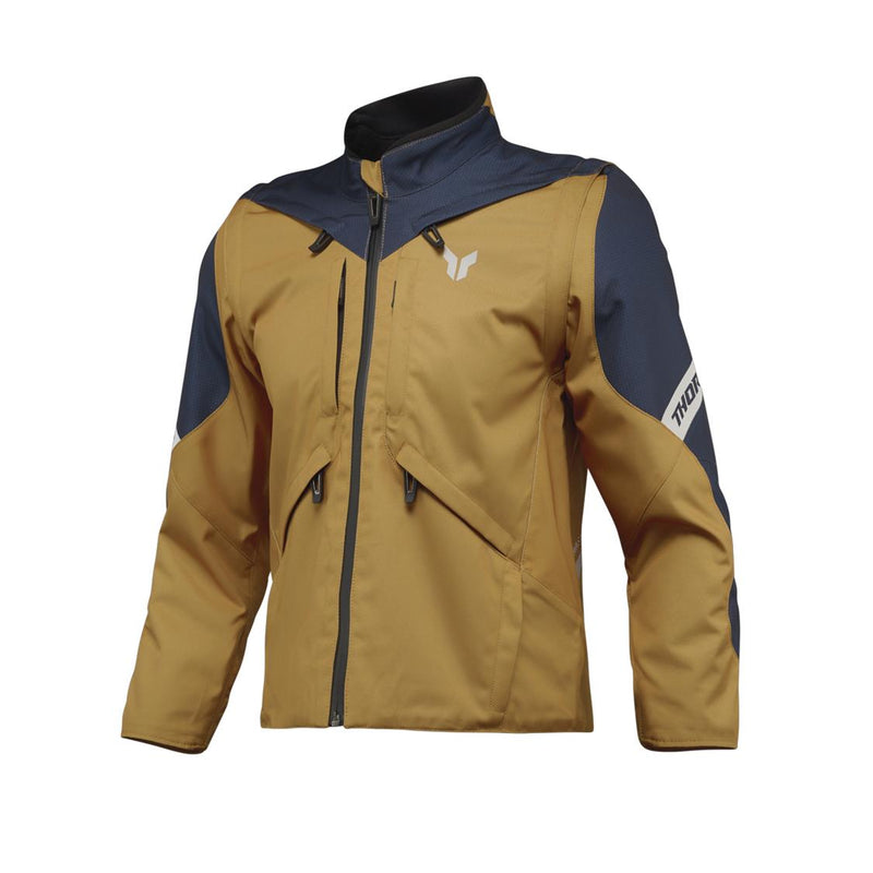 Load image into Gallery viewer, THOR JACKET WOMENS TERRAIN OTB CARAMEL/MIDN
