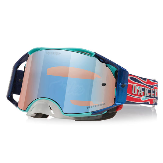 Airbrake MX Goggle TLD Blue Strap with Sapphire Iridium Lens