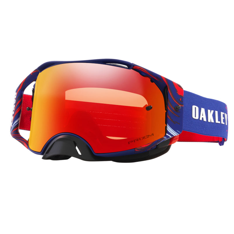 Load image into Gallery viewer, AirBrake MX Goggle Renaux Sig w/ Prizm Torch Lens Oakley
