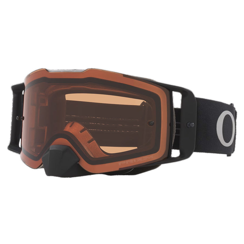 Load image into Gallery viewer, Front Line MX Goggle TuffBlocks Blk Gunmetal w PRI
