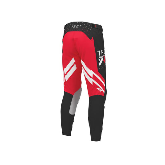 THOR MX PANT LAUNCHMODE FUTURA BLACK/RED
