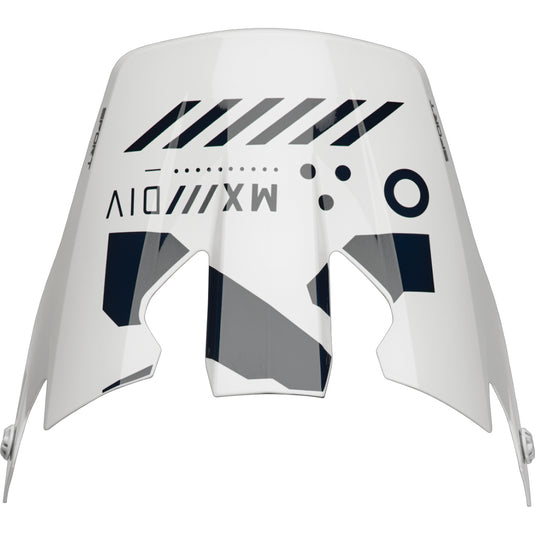 HELMET VISOR KIT S26 THOR MX REFLEX SPORT COMPOSITE STRIKE NAVY/ACID