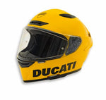 Ducati Logo Yellow Full Face Helmet