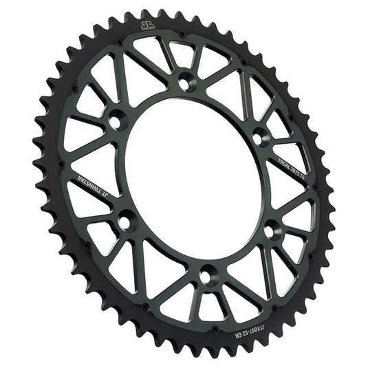 JT Sprockets TwinStar Rear Sprocket - Grey