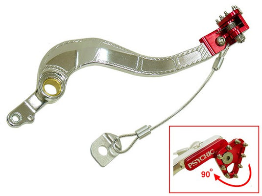 REAR BRAKE PEDAL PSYCHIC RED HONDA CRF250X 04-17