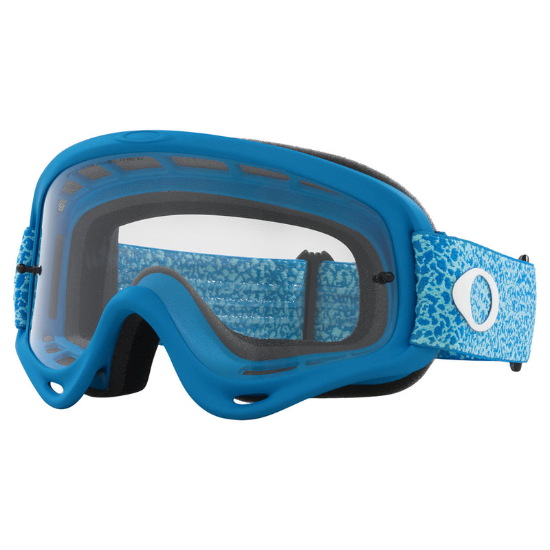 Load image into Gallery viewer, O-Frame MX Goggle Blue Crackle w/Clear Lens

