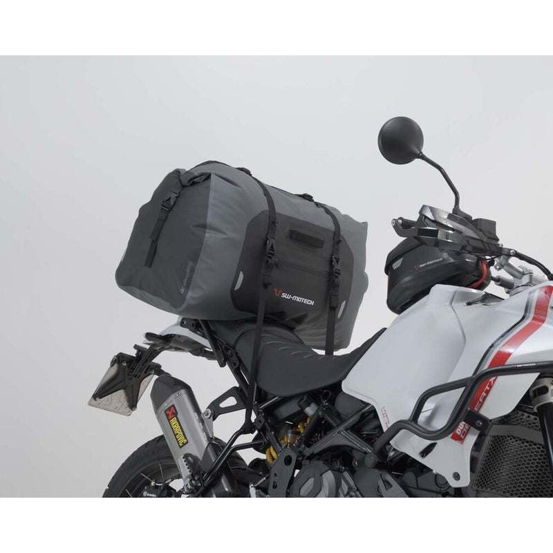 Load image into Gallery viewer, TAIL BAG SW MOTECH DRYBAG 60 LITRE WEATHERPROOF GREY BLACK
