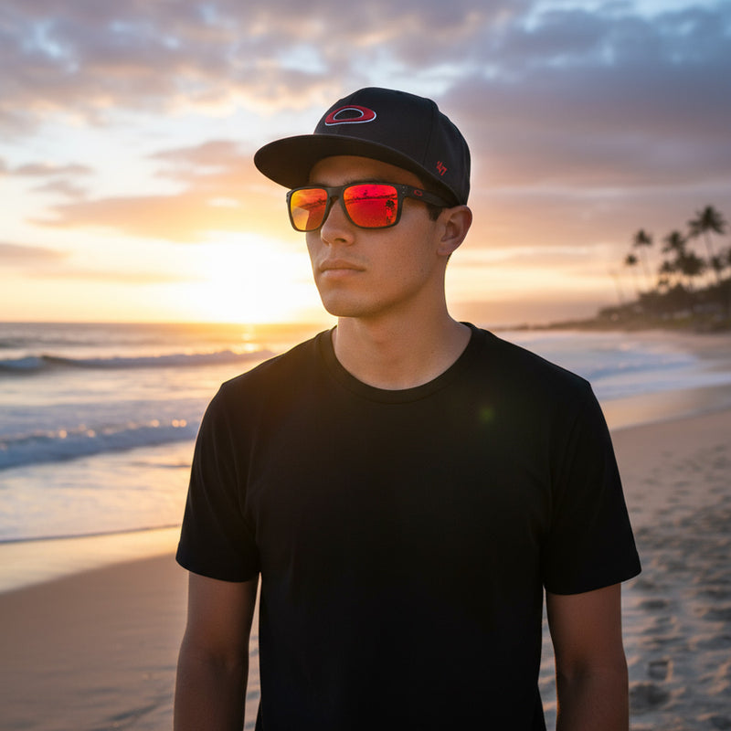 Load image into Gallery viewer, Oakley 47 B1B Ellipse Hat Blackout/White - FOS90122209V
