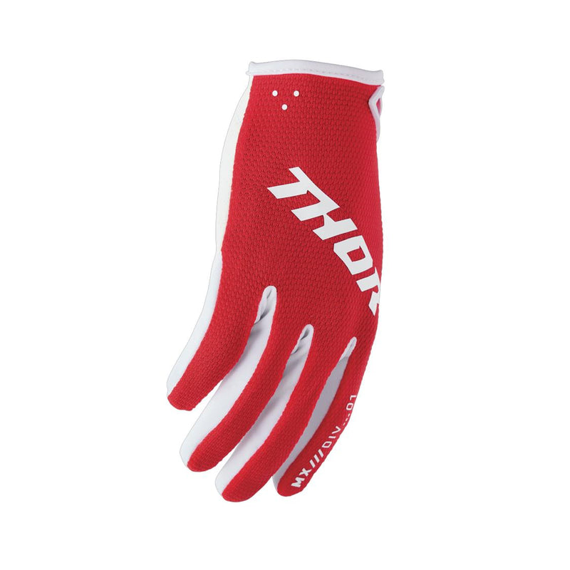 Load image into Gallery viewer, THOR GLOVE YOUTH RIDEMODE STATIC RED
