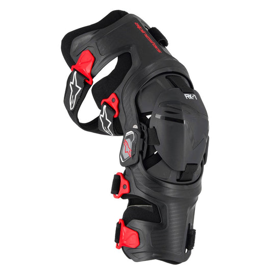 Alpinestars RK-7 Plasma Knee Brace Black/Red  (Pair)