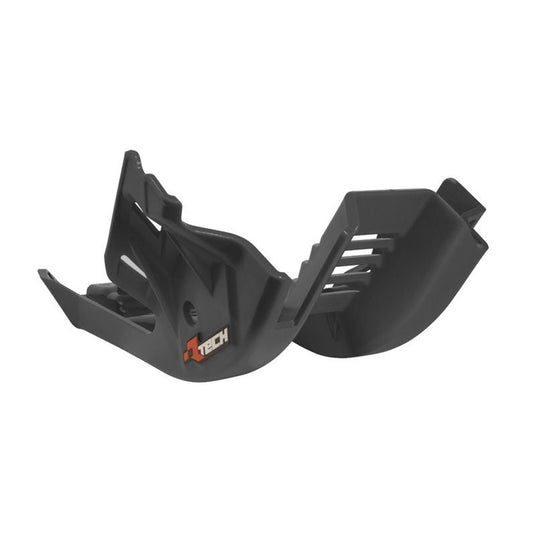 ENGINE GUARD RTECH BLACK GAS GAS MC HUSQVARNA TC TX KTM SX  XC