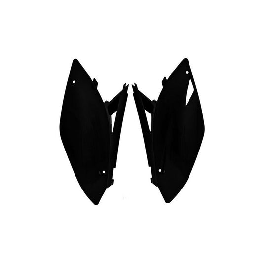 SIDE PANELS RTECH BLACK KAWASAKI KX250F 09-12 KX450F 09-11