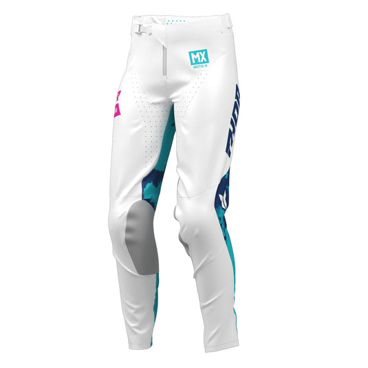 THOR LAUNCHMODE PANT WOMENS BLEACH WHITE/AQUA