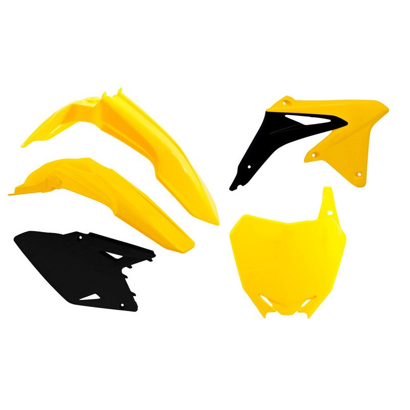 Load image into Gallery viewer, PLASTICS KIT RTECH 5 PIECE OEM COLOURS SUZUKI RMZ450 08-17
