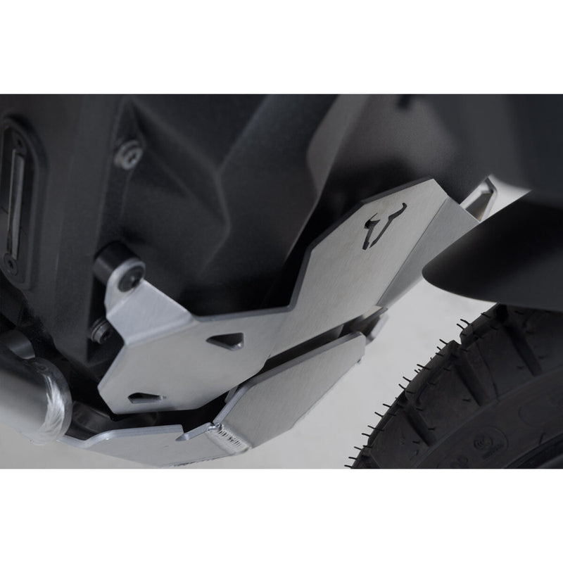 Load image into Gallery viewer, BASH PLATE EXTENSION SW MOTECH SILVER BMW R1300GS 23-ON
