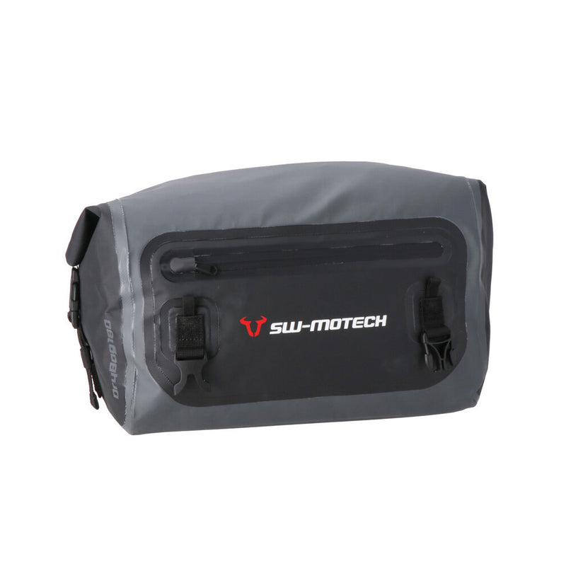Load image into Gallery viewer, TAIL BAG SW MOTECH DRYBAG GREY BLACK 18L WEATHERPROOF
