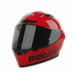 Ducati Logo Red Full Face Helmet