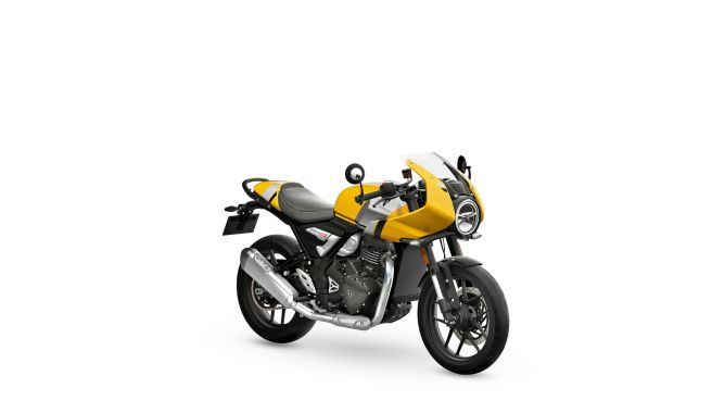 Load image into Gallery viewer, 2026 Triumph Thruxton 400 - Phantom Black/Aluminium Silver
