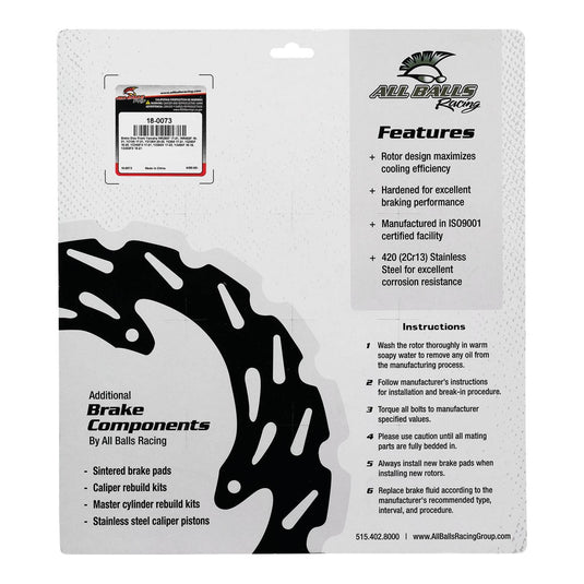 Brake Disc Front 18-0073