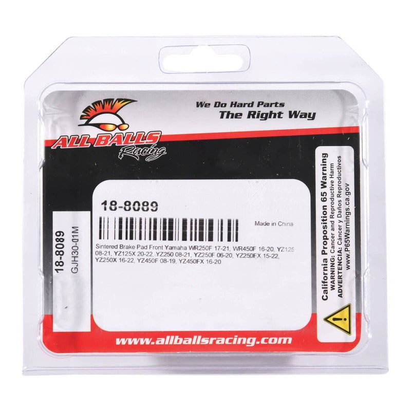 Load image into Gallery viewer, Sintered Brake Pad Front 18-8089
