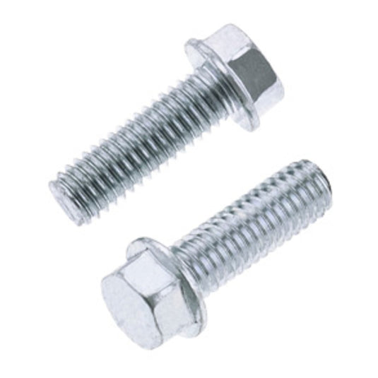 Bolt 6x18mm Hex Flange Bolts (Packet of 10)