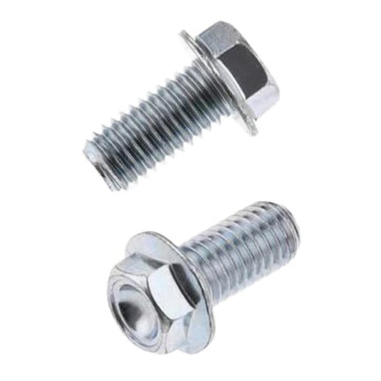Bolt M8x1.25x16 10mm Hex Head Flange Bolts (Packet of 10)