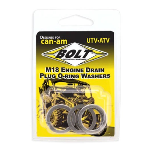 Bolt Can-Am Engine Drain Plug 12x24mm (5pk)