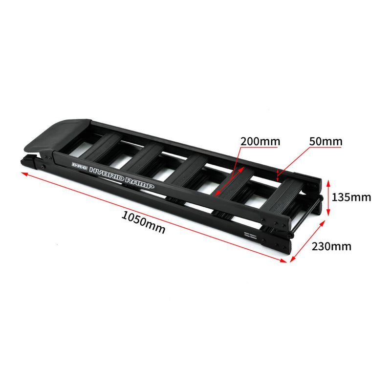 Load image into Gallery viewer, DRC Hybrid Ramp Folding 210cm - Black
