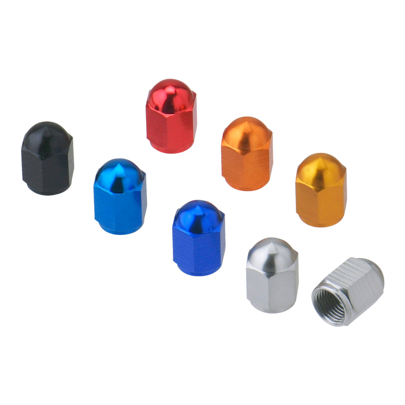 Load image into Gallery viewer, DRC ALUMINUM VALVE CAPS 2PCS RED
