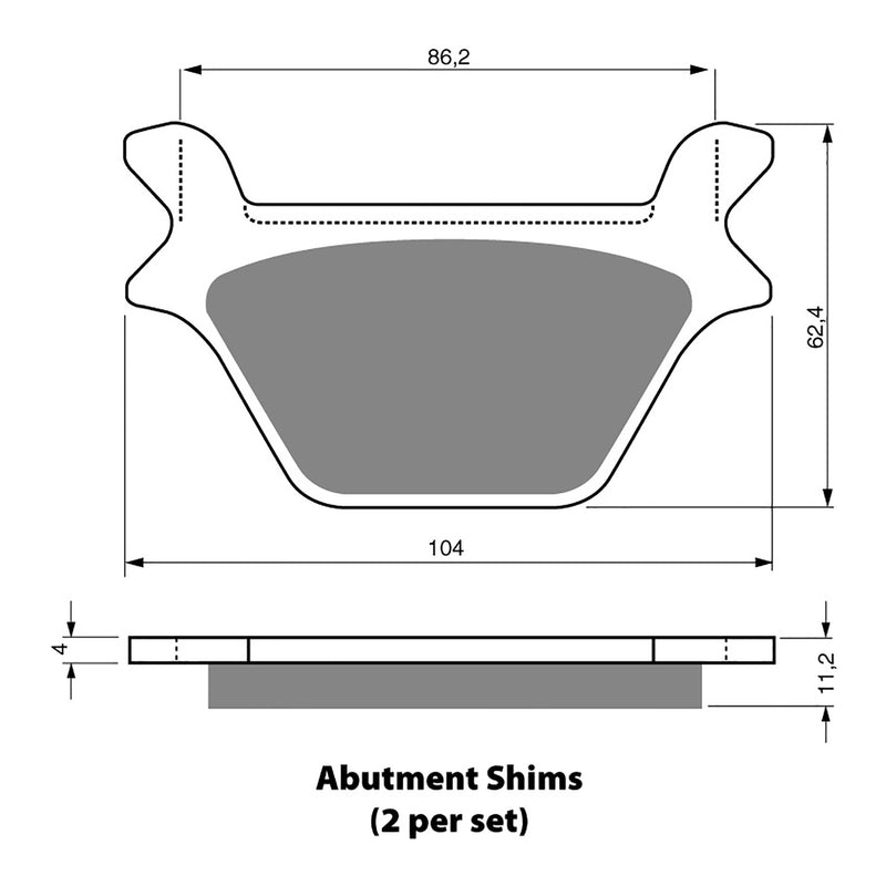 Load image into Gallery viewer, GOLDfren Brake Pads - S3 Sintered Sports
