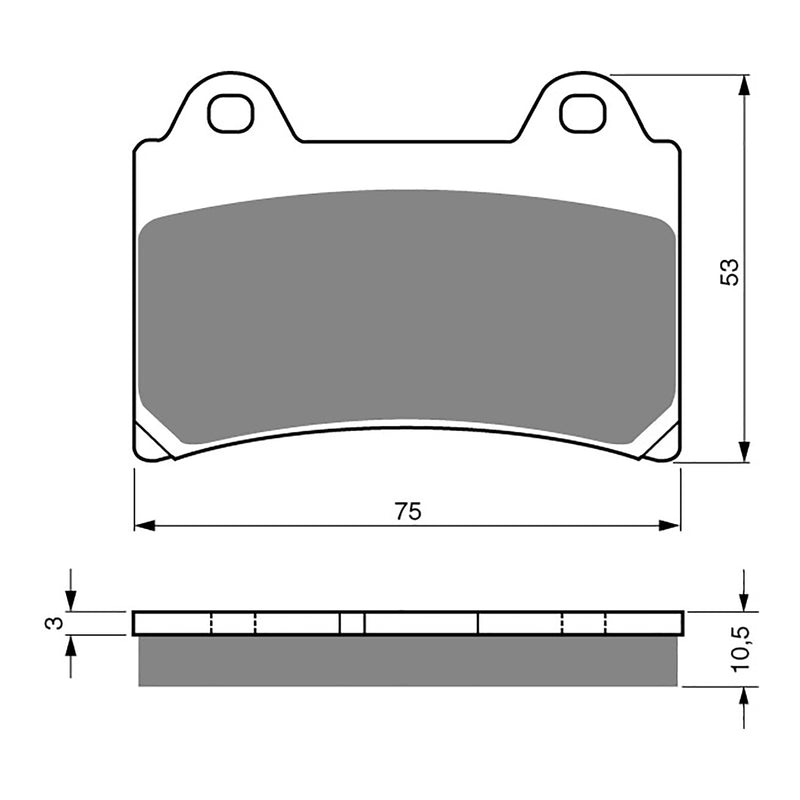 Load image into Gallery viewer, GOLDfren Brake Pads - S3 Sintered Sports
