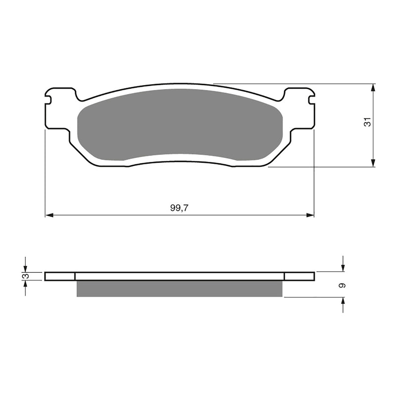 Load image into Gallery viewer, GOLDfren Brake Pads - S3 Sintered Sports
