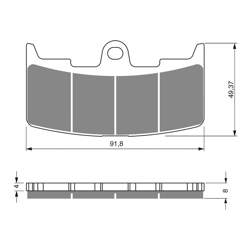 Load image into Gallery viewer, GOLDfren Brake Pads - S3 Sintered Sports
