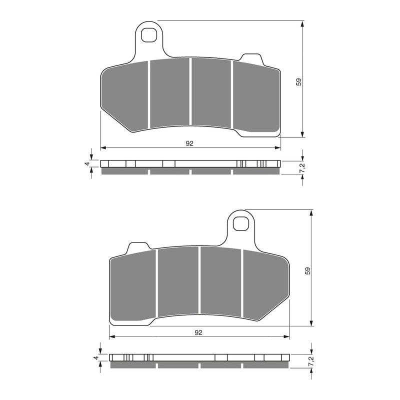 Load image into Gallery viewer, GOLDfren Brake Pads - S3 Sintered Sports
