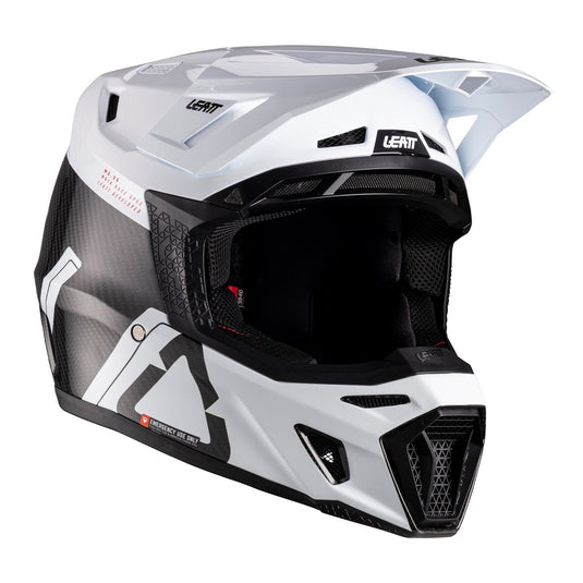Leatt 2026 9.5 Helmet Kit - Carbon / White