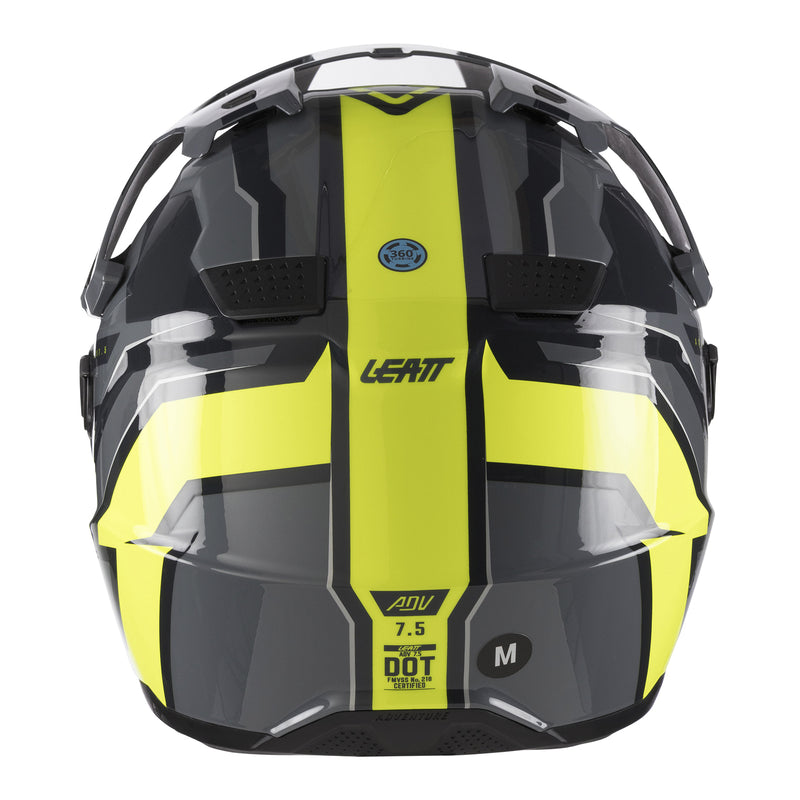 Load image into Gallery viewer, Leatt 7.5 ADV Helmet Kit - Hi-Vis Yellow
