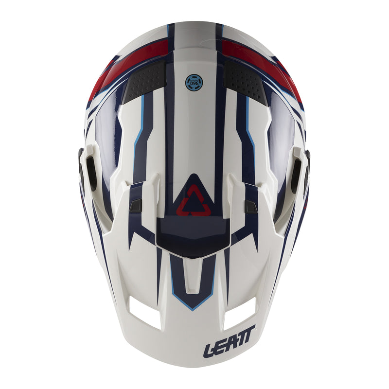 Load image into Gallery viewer, Leatt 7.5 ADV Helmet Kit - Royal Blue / Red
