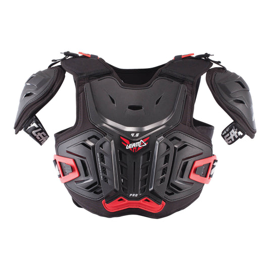 Leatt 4.5 Junior Chest Protector Pro - Black / Red