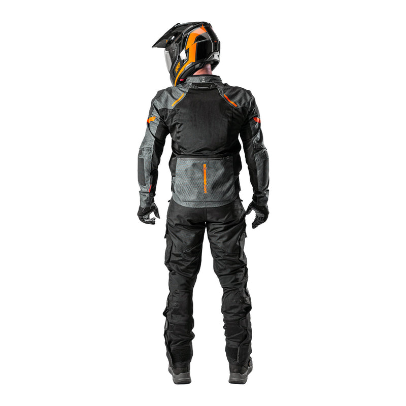 Load image into Gallery viewer, Leatt 4.5 ADV FlowTour Jacket (Short) - Iron Grey
