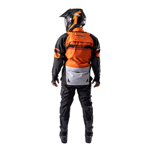 Leatt 7.5 ADV Rally HydraDri Jacket - Orange / Grey