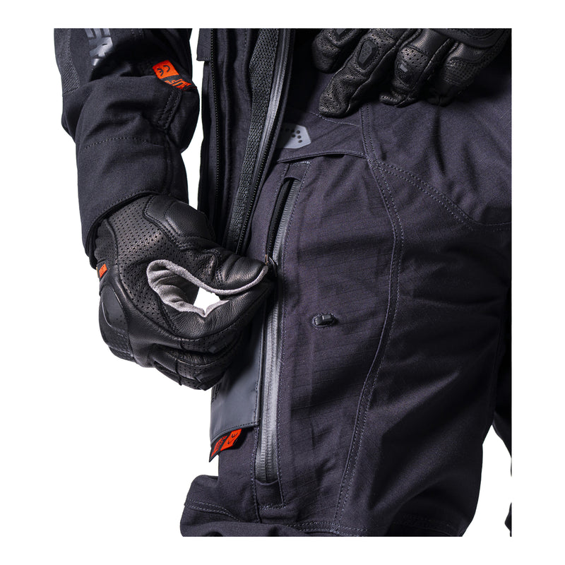 Load image into Gallery viewer, Leatt 7.5 ADV Rally HydraDri Pant - Stealth Black / Grey
