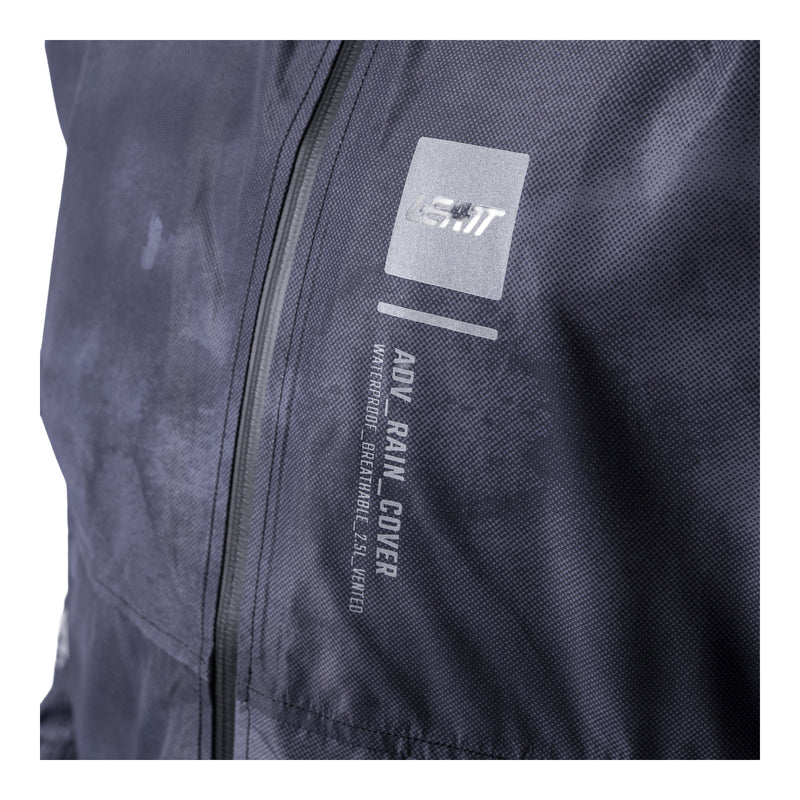 Load image into Gallery viewer, Leatt ADV Rain Cover Jacket - Camo Black / Grey
