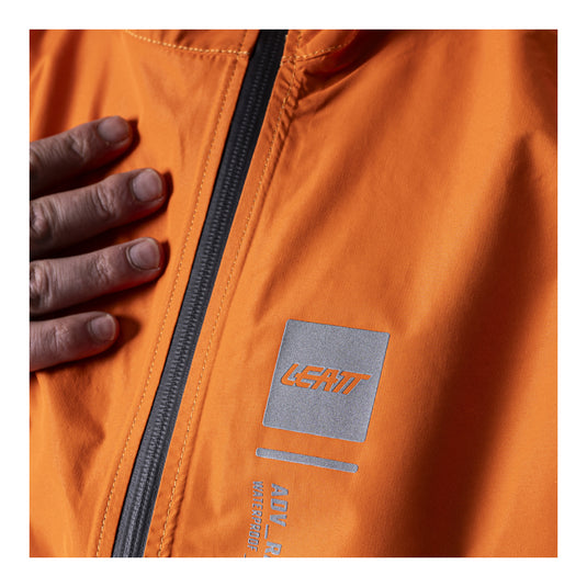 Leatt ADV Rain Cover Jacket - Orange