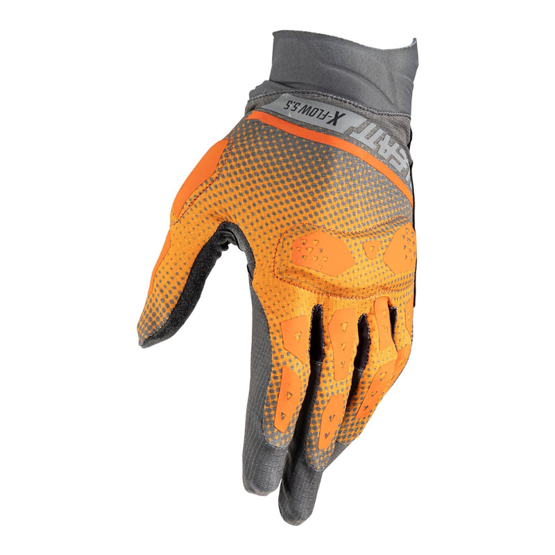 Load image into Gallery viewer, Leatt 5.5 ADV X-Flow Glove (Short) - Orange

