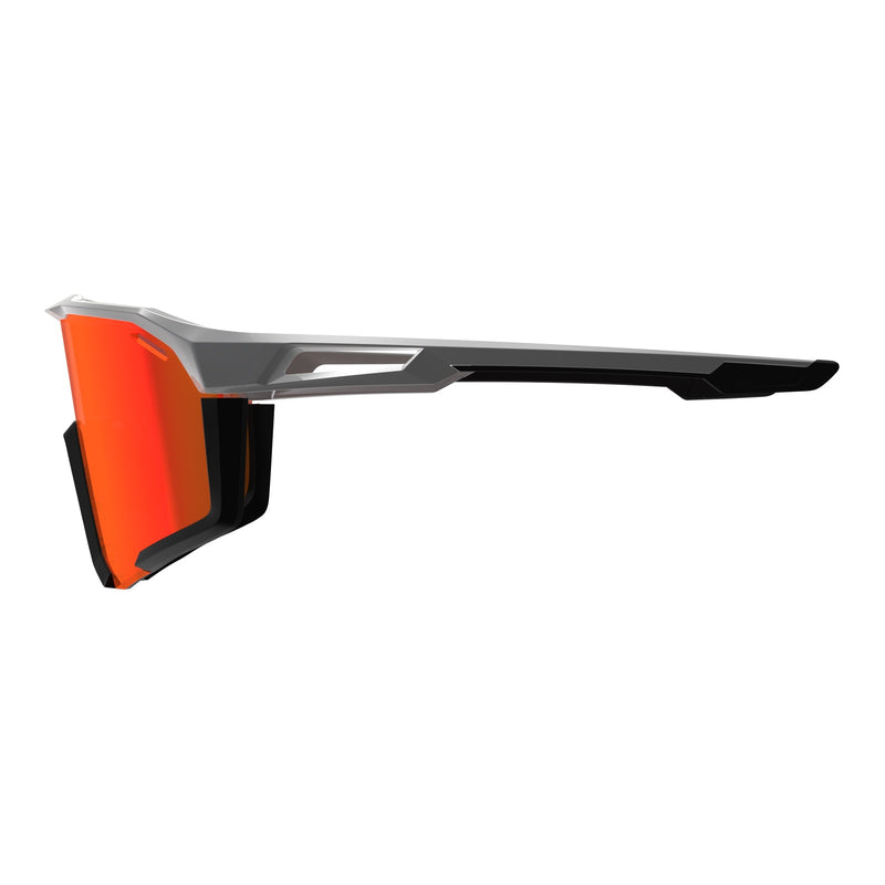Load image into Gallery viewer, Leatt SpeedViz Pro Sunglasses - Black / White Iriz Cryztal Red 13 VLT
