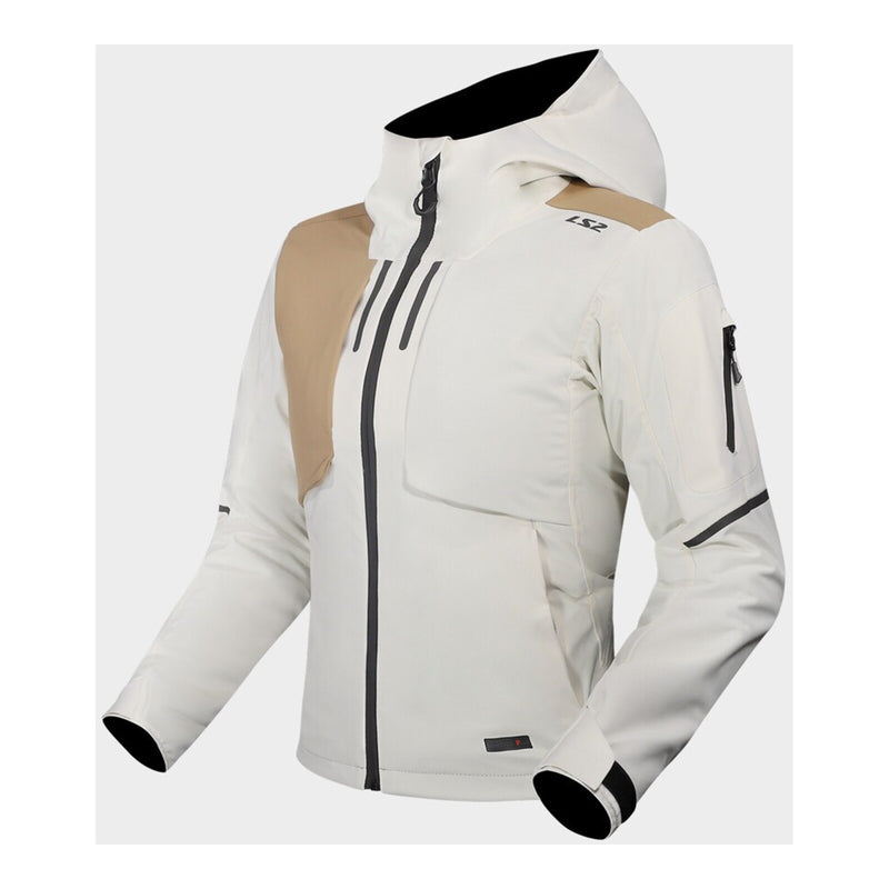 Load image into Gallery viewer, LS2 Axel Ladies' Jacket - Light Grey / Khaki
