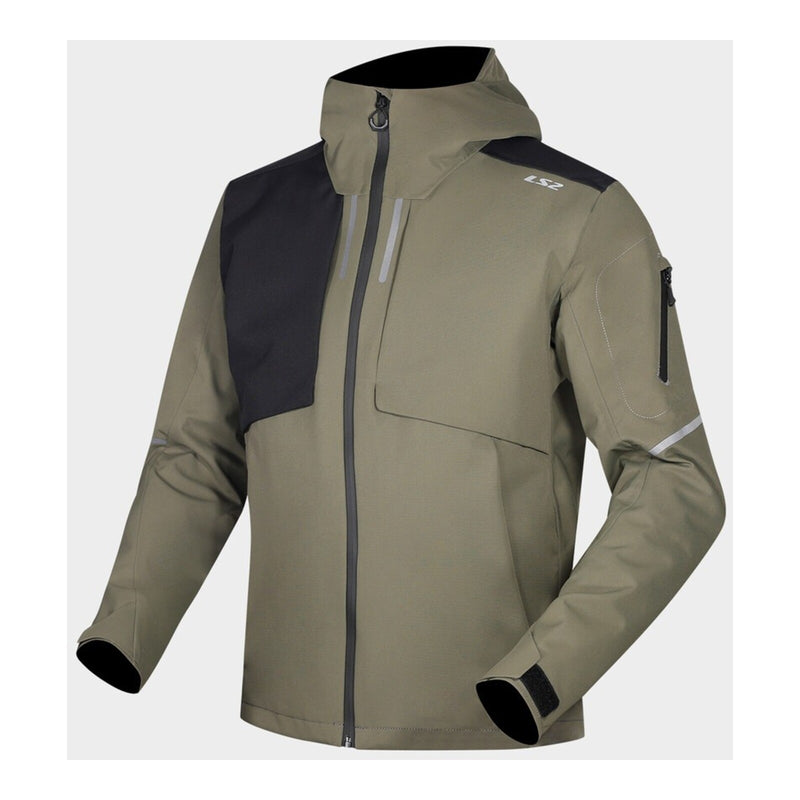 Load image into Gallery viewer, LS2 Axel Men's Jacket - Green / Black
