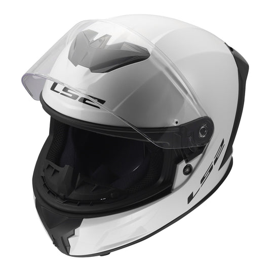 LS2 FF820 Rapid III Solid Helmet - Gloss White