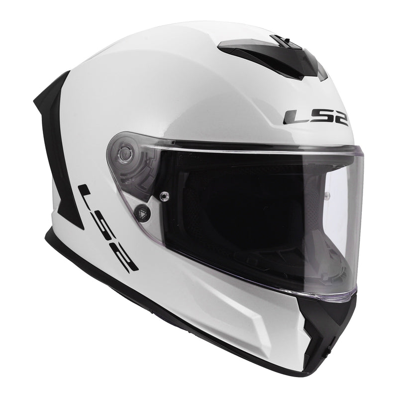 Load image into Gallery viewer, LS2 FF820 Rapid III Solid Helmet - Gloss White
